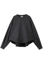 【ザ リラクス/THE RERACS】のAラインショートラグランスウェット チャコールグレー|ID:prp329100004615949