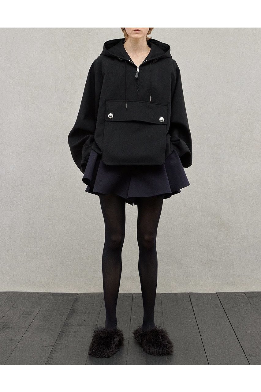 【ザ リラクス/THE RERACS】のアノラックパーカー 人気、トレンドファッション・服の通販 founy(ファニー) 　ファッション　Fashion　レディースファッション　Fashion for Women　トップス・カットソー　Cut & Sew Tops　シャツ・ブラウス・オフィスカジュアル　Elegant Blouses & Button-Ups　レディースパーカー・カジュアルフーディー　Casual Hoodies & Sweatshirts　ロングTシャツ・Tシャツ　Longline T-Shirts & Tees　スウェット・クルーネックトップス　Sweatshirts & Crewnecks / Relaxed Fit Sweat Tops　カットソー・ベーシックTシャツ　Cut-and-Sewn Tops / Stretch Tees & Basics　2025年　2025　2025-2026秋冬・A/W　Autumn/Winter 2025–26 AW25–26　おすすめ　Recommended / Our Picks　ショルダー　Shoulder, Shoulder Strap　シルバー　Silver, Metallic Silver　タイトスカート　Pencil Skirt, Tight Skirt　ドロップ　Drop Shoulder, Dropped Style　パーカー　Hoodie, Parka　フレア　Flare, Flared　フロント　Front, Front Design　ポケット　Pocket, Pocket Detail　リラックス　Relax, Relaxed Fit　A/W・秋冬　Autumn/Winter　other-6|ID: prp329100004615952 ipo3291000000033059509