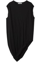 【プレインピープル/PLAIN PEOPLE】の強撚ハイゲージ天竺イレギュラーヘムプルオーバー ブラック|ID:prp329100004615954