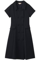 【エムダブリュー/MW】のトリアセテート ダブルボタンドレス 人気、トレンドファッション・服の通販 founy(ファニー) ファッション Fashion レディースファッション Fashion for Women ワンピース Dresses フォーマル・パーティードレス・結婚式用ドレス Elegant & Casual Dresses チュニック Tunic Tops & Dresses ストレッチ Stretch, Stretchy Fabric ダブル Double, Double-Breasted チュニック Tunic, Long Top フェミニン Feminine, Girly エレガント 上品 Elegant thumbnail ダークネイビー|ID: prp329100004615957 ipo3291000000035533974