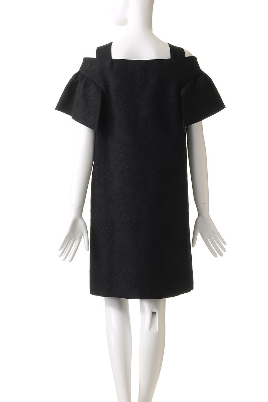 【アルアバイル/allureville】の【Loulou Willoughby】フラワーJQミニワンピース 人気、トレンドファッション・服の通販 founy(ファニー) 　ファッション　Fashion　レディースファッション　Fashion for Women　ワンピース　Dresses　チュニック　Tunic Tops & Dresses　ショルダー　Shoulder, Shoulder Strap　ジャカード／ジャガード　Jacquard, Woven Pattern　チュニック　Tunic, Long Top　フラワー　Flower, Floral　フレア　Flare, Flared　other-4|ID: prp329100004615961 ipo3291000000035937295