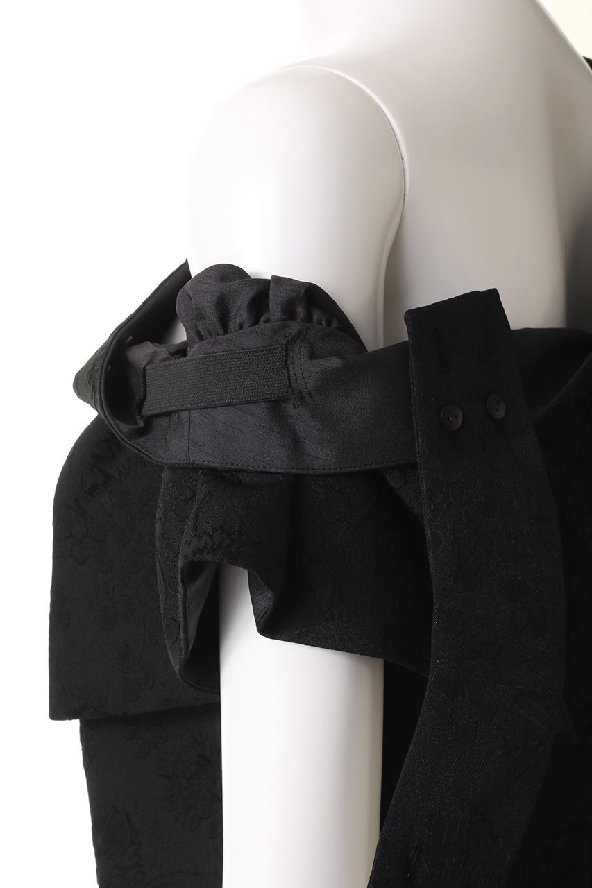 【アルアバイル/allureville】の【Loulou Willoughby】フラワーJQミニワンピース 人気、トレンドファッション・服の通販 founy(ファニー) 　ファッション　Fashion　レディースファッション　Fashion for Women　ワンピース　Dresses　チュニック　Tunic Tops & Dresses　ショルダー　Shoulder, Shoulder Strap　ジャカード／ジャガード　Jacquard, Woven Pattern　チュニック　Tunic, Long Top　フラワー　Flower, Floral　フレア　Flare, Flared　other-6|ID: prp329100004615961 ipo3291000000035937300