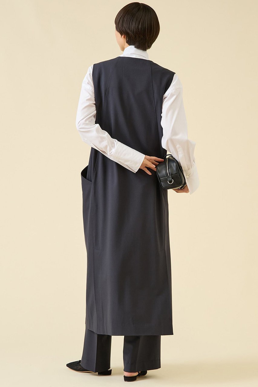 【マルティニーク/martinique】のTW2WAYストレッチジレワンピース(セットアップ可) 人気、トレンドファッション・服の通販 founy(ファニー) 　ファッション　Fashion　レディースファッション　Fashion for Women　アウター　Coat / Outerwear Collection　ワンピース　Dresses　チュニック　Tunic Tops & Dresses　2025年　2025　2025-2026秋冬・A/W　Autumn/Winter 2025–26 AW25–26　おすすめ　Recommended / Our Picks　なめらか　Smooth, Silky Texture　クラシック　Classic, Timeless Style　シルク　Silk, 100% Silk　ストレッチ　Stretch, Stretchy Fabric　セットアップ　Set-Up, Coordinated Outfit　チュニック　Tunic, Long Top　ハイネック　High Neck, Mock Neck　パターン　Pattern, Design Print　フロント　Front, Front Design　ポケット　Pocket, Pocket Detail　ロング　Long, Long-Length　A/W・秋冬　Autumn/Winter　other-3|ID: prp329100004615962 ipo3291000000033059633