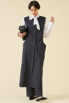 【マルティニーク/martinique】のTW2WAYストレッチジレワンピース(セットアップ可) ネイビー|ID:prp329100004615962