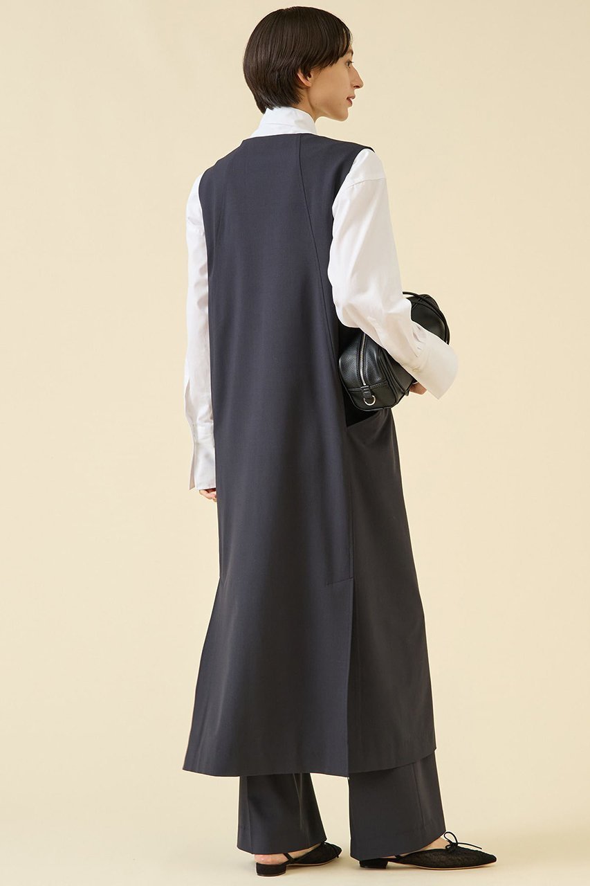 【マルティニーク/martinique】のTW2WAYストレッチジレワンピース(セットアップ可) 人気、トレンドファッション・服の通販 founy(ファニー) 　ファッション　Fashion　レディースファッション　Fashion for Women　アウター　Coat / Outerwear Collection　ワンピース　Dresses　チュニック　Tunic Tops & Dresses　おすすめ　Recommended / Our Picks　なめらか　Smooth, Silky Texture　クラシック　Classic, Timeless Style　シルク　Silk, 100% Silk　ストレッチ　Stretch, Stretchy Fabric　セットアップ　Set-Up, Coordinated Outfit　チュニック　Tunic, Long Top　ハイネック　High Neck, Mock Neck　パターン　Pattern, Design Print　フロント　Front, Front Design　ポケット　Pocket, Pocket Detail　ロング　Long, Long-Length　other-4|ID: prp329100004615962 ipo3291000000035815213