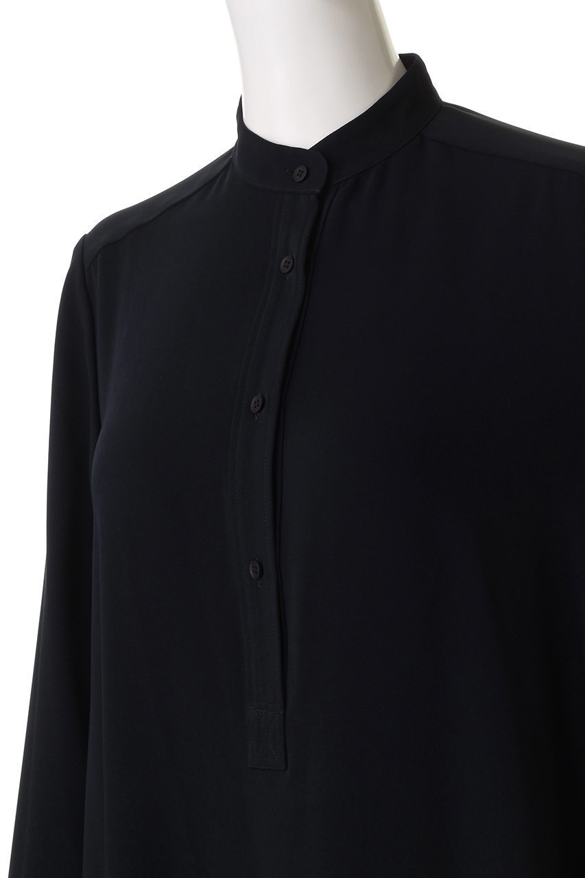 【グラフペーパー/Graphpaper】のSatin Band Collar Dress/ドレス 人気、トレンドファッション・服の通販 founy(ファニー) 　ファッション　Fashion　レディースファッション　Fashion for Women　ワンピース　Dresses　フォーマル・パーティードレス・結婚式用ドレス　Elegant & Casual Dresses　チュニック　Tunic Tops & Dresses　コンパクト　Compact, Small Size　サテン　Satin, Glossy Fabric　チュニック　Tunic, Long Top　ドレス　Dress, One-Piece　モダン　Modern, Contemporary　ロング　Long, Long-Length　other-5|ID: prp329100004615963 ipo3291000000036217972