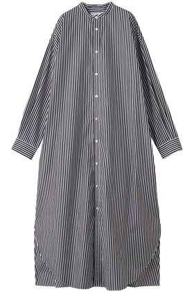 【グラフペーパー/Graphpaper】 High Count Broad Oversized Band Collar Shirt Dress/シャツドレス人気、トレンドファッション・服の通販 founy(ファニー) ファッション Fashion レディースファッション Fashion for Women ワンピース Dresses フォーマル・パーティードレス・結婚式用ドレス Elegant & Casual Dresses チュニック Tunic Tops & Dresses 2025年 2025 2025-2026秋冬・A/W Autumn/Winter 2025–26 AW25–26 チュニック Tunic, Long Top ドレス Dress, One-Piece プリーツ Pleats, Pleated ロング Long, Long-Length A/W・秋冬 Autumn/Winter |ID:prp329100004615964