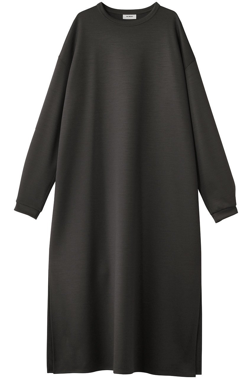 【ザ リラクス/THE RERACS】のロングスリーブドレス インテリア・キッズ・メンズ・レディースファッション・服の通販 founy(ファニー) 　ファッション　Fashion　レディースファッション　Fashion for Women　ワンピース　Dresses　フォーマル・パーティードレス・結婚式用ドレス　Elegant & Casual Dresses　チュニック　Tunic Tops & Dresses　2025年　2025　2025-2026秋冬・A/W　Autumn/Winter 2025–26 AW25–26　アクセサリー　Fashion Accessories　シューズ　Shoes, Footwear　チュニック　Tunic, Long Top　ロング　Long, Long-Length　A/W・秋冬　Autumn/Winter　ガンメタルグレー|ID: prp329100004615966 ipo3291000000033059667