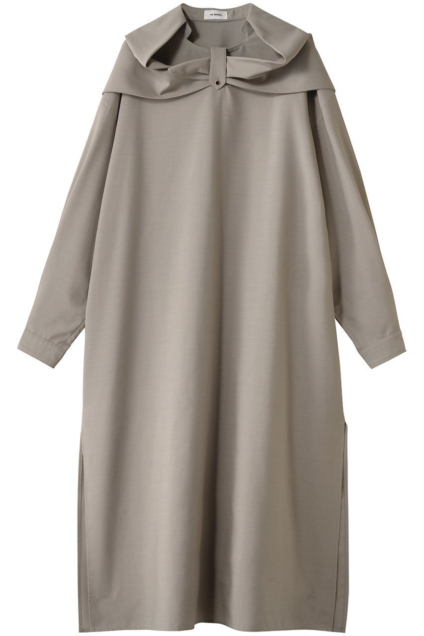 【ザ リラクス/THE RERACS】のスカーフドレス 人気、トレンドファッション・服の通販 founy(ファニー) 　ファッション　Fashion　レディースファッション　Fashion for Women　ワンピース　Dresses　フォーマル・パーティードレス・結婚式用ドレス　Elegant & Casual Dresses　チュニック　Tunic Tops & Dresses　2025年　2025　2025-2026秋冬・A/W　Autumn/Winter 2025–26 AW25–26　スカーフ　Scarf, Neckwear　スリット　Slit, Slit Detail　チュニック　Tunic, Long Top　ドレス　Dress, One-Piece　ロング　Long, Long-Length　A/W・秋冬　Autumn/Winter　 other-1|ID: prp329100004615967 ipo3291000000033059676