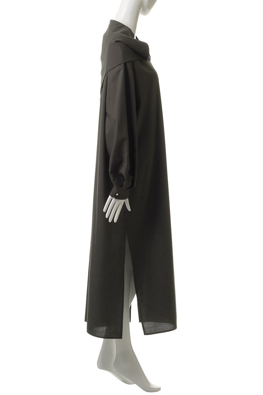 【ザ リラクス/THE RERACS】のスカーフドレス 人気、トレンドファッション・服の通販 founy(ファニー) 　ファッション　Fashion　レディースファッション　Fashion for Women　ワンピース　Dresses　フォーマル・パーティードレス・結婚式用ドレス　Elegant & Casual Dresses　チュニック　Tunic Tops & Dresses　2025年　2025　2025-2026秋冬・A/W　Autumn/Winter 2025–26 AW25–26　スカーフ　Scarf, Neckwear　スリット　Slit, Slit Detail　チュニック　Tunic, Long Top　ドレス　Dress, One-Piece　ロング　Long, Long-Length　A/W・秋冬　Autumn/Winter　other-3|ID: prp329100004615967 ipo3291000000033059682
