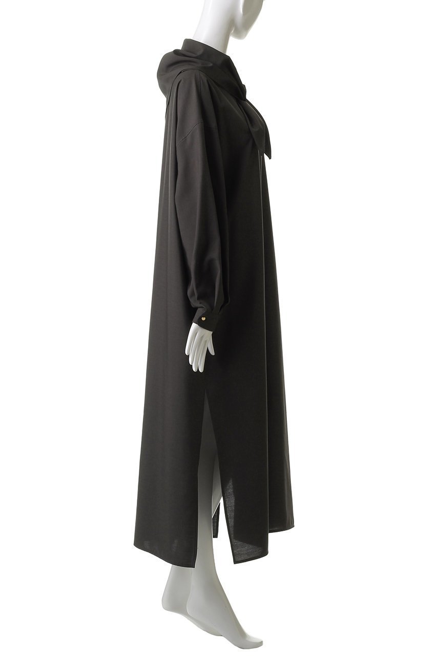 【ザ リラクス/THE RERACS】のスカーフドレス 人気、トレンドファッション・服の通販 founy(ファニー) 　ファッション　Fashion　レディースファッション　Fashion for Women　ワンピース　Dresses　フォーマル・パーティードレス・結婚式用ドレス　Elegant & Casual Dresses　チュニック　Tunic Tops & Dresses　スカーフ　Scarf, Neckwear　スリット　Slit, Slit Detail　チュニック　Tunic, Long Top　ドレス　Dress, One-Piece　ロング　Long, Long-Length　other-3|ID: prp329100004615967 ipo3291000000036150798