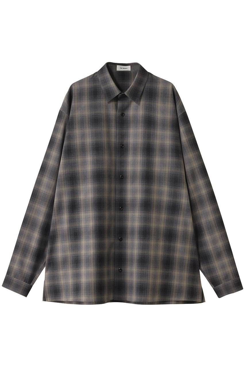 【ザ リラクス/THE RERACS】のパーフェクトチェックシャツ インテリア・キッズ・メンズ・レディースファッション・服の通販 founy(ファニー) 　ファッション　Fashion　レディースファッション　Fashion for Women　トップス・カットソー　Cut & Sew Tops　シャツ・ブラウス・オフィスカジュアル　Elegant Blouses & Button-Ups　2025年　2025　2025-2026秋冬・A/W　Autumn/Winter 2025–26 AW25–26　ストレート　Straight, Straight Cut　スリット　Slit, Slit Detail　スリーブ　Sleeve, Long Sleeve / Short Sleeve　チェック　Check, Plaid, Tartan　ロング　Long, Long-Length　ワイド　Wide, Wide Fit　A/W・秋冬　Autumn/Winter　羽織　Haori, Light Jacket　カウボーイチェック|ID: prp329100004615971 ipo3291000000033059719