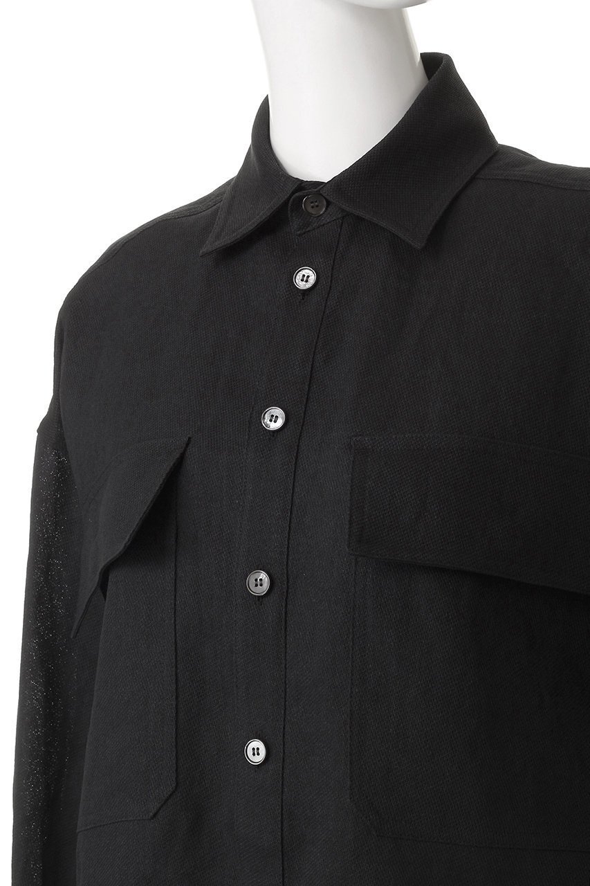 【カオス/Chaos】のワシュドウCPOシャツ 人気、トレンドファッション・服の通販 founy(ファニー) 　ファッション　Fashion　レディースファッション　Fashion for Women　トップス・カットソー　Cut & Sew Tops　シャツ・ブラウス・オフィスカジュアル　Elegant Blouses & Button-Ups　スリット　Slit, Slit Detail　スリーブ　Sleeve, Long Sleeve / Short Sleeve　タンブラー　Tumbler, Travel Mug　フラップ　Flap, Flap Pocket　ポケット　Pocket, Pocket Detail　ロング　Long, Long-Length　ワッフル　Waffle, Waffle Knit　吸水　Absorbent, Quick-Dry　夏　Summer　新作・新入荷　New Arrivals / New In　other-5|ID: prp329100004615972 ipo3291000000033059737