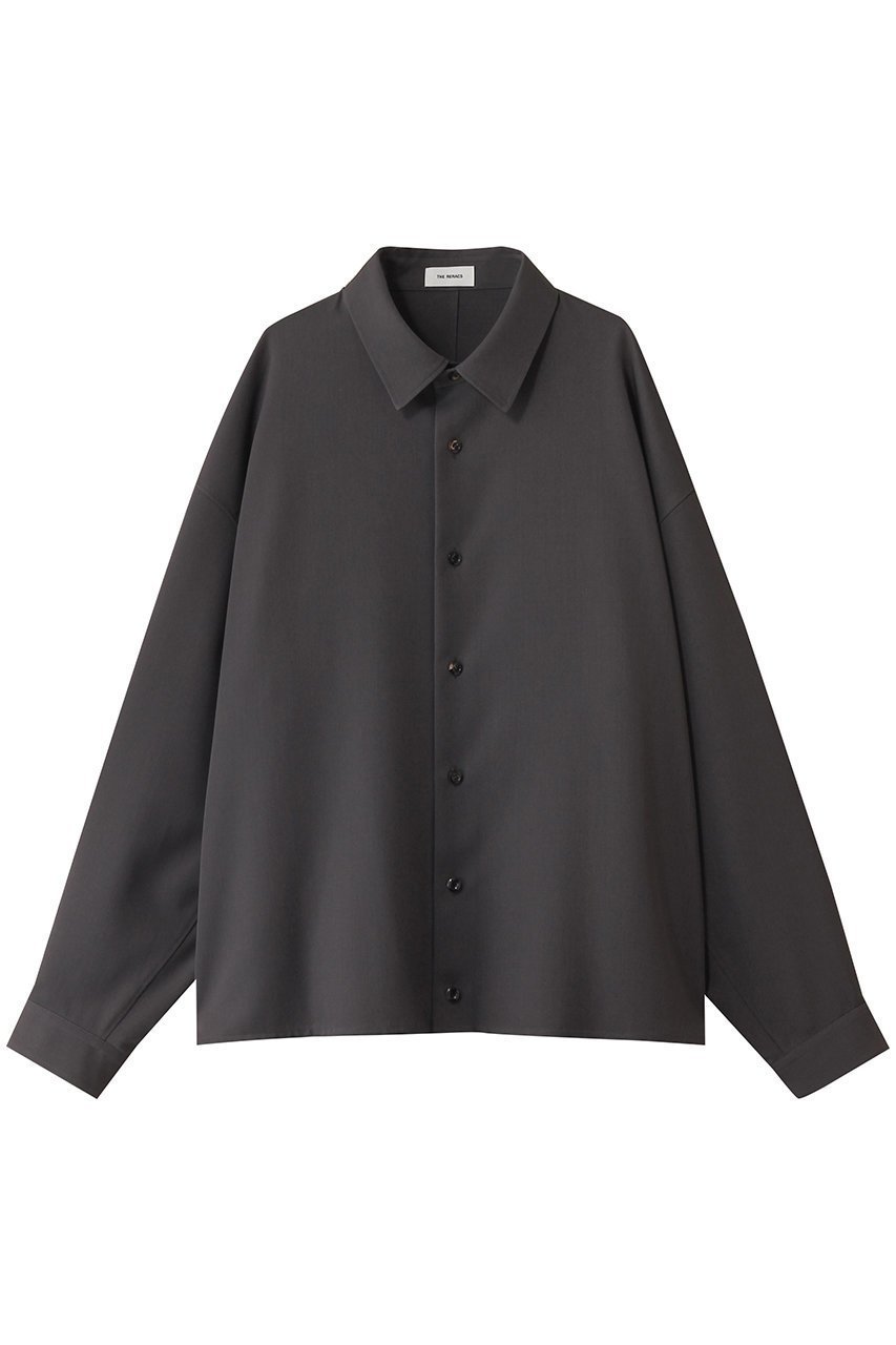 【ザ リラクス/THE RERACS / MEN】の【MEN】バルーンシャツ インテリア・キッズ・メンズ・レディースファッション・服の通販 founy(ファニー) 　ファッション　Fashion　メンズファッション　Fashion for Men　2025年　2025　2025-2026秋冬・A/W　Autumn/Winter 2025–26 AW25–26　シンプル　Simple, Minimal　スリーブ　Sleeve, Long Sleeve / Short Sleeve　トレンド　Trend, Trending Now　バルーン　Balloon, Balloon Silhouette　ルーズ　Loose, Oversized　ロング　Long, Long-Length　ワイド　Wide, Wide Fit　A/W・秋冬　Autumn/Winter　羽織　Haori, Light Jacket　ガンメタルグレー|ID: prp329100004615975 ipo3291000000033059761