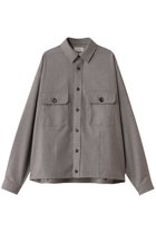 【ザ リラクス/THE RERACS / MEN】の【MEN】CPO ショートシャツ グレージュ|ID: prp329100004615976 ipo3291000000033059770