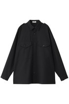 【ザ リラクス/THE RERACS / MEN】の【MEN】ミリタリーCPOシャツ ブラック|ID: prp329100004615977 ipo3291000000036150810