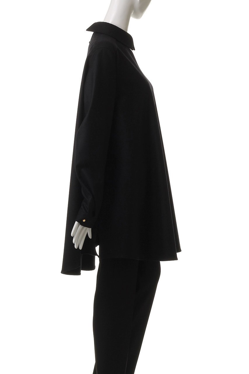 【ザ リラクス/THE RERACS】のレギュラーAラインプルオーバーブラウス 人気、トレンドファッション・服の通販 founy(ファニー) 　ファッション　Fashion　レディースファッション　Fashion for Women　トップス・カットソー　Cut & Sew Tops　シャツ・ブラウス・オフィスカジュアル　Elegant Blouses & Button-Ups　カジュアルプルオーバー・ニットトップス　Pullovers & Knit Tops / Casual Pullovers　2025年　2025　2025-2026秋冬・A/W　Autumn/Winter 2025–26 AW25–26　スリット　Slit, Slit Detail　スリーブ　Sleeve, Long Sleeve / Short Sleeve　ドレープ　Drape, Draping Fabric　レギュラー　Regular, Standard Fit　ロング　Long, Long-Length　A/W・秋冬　Autumn/Winter　other-3|ID: prp329100004615980 ipo3291000000033059820