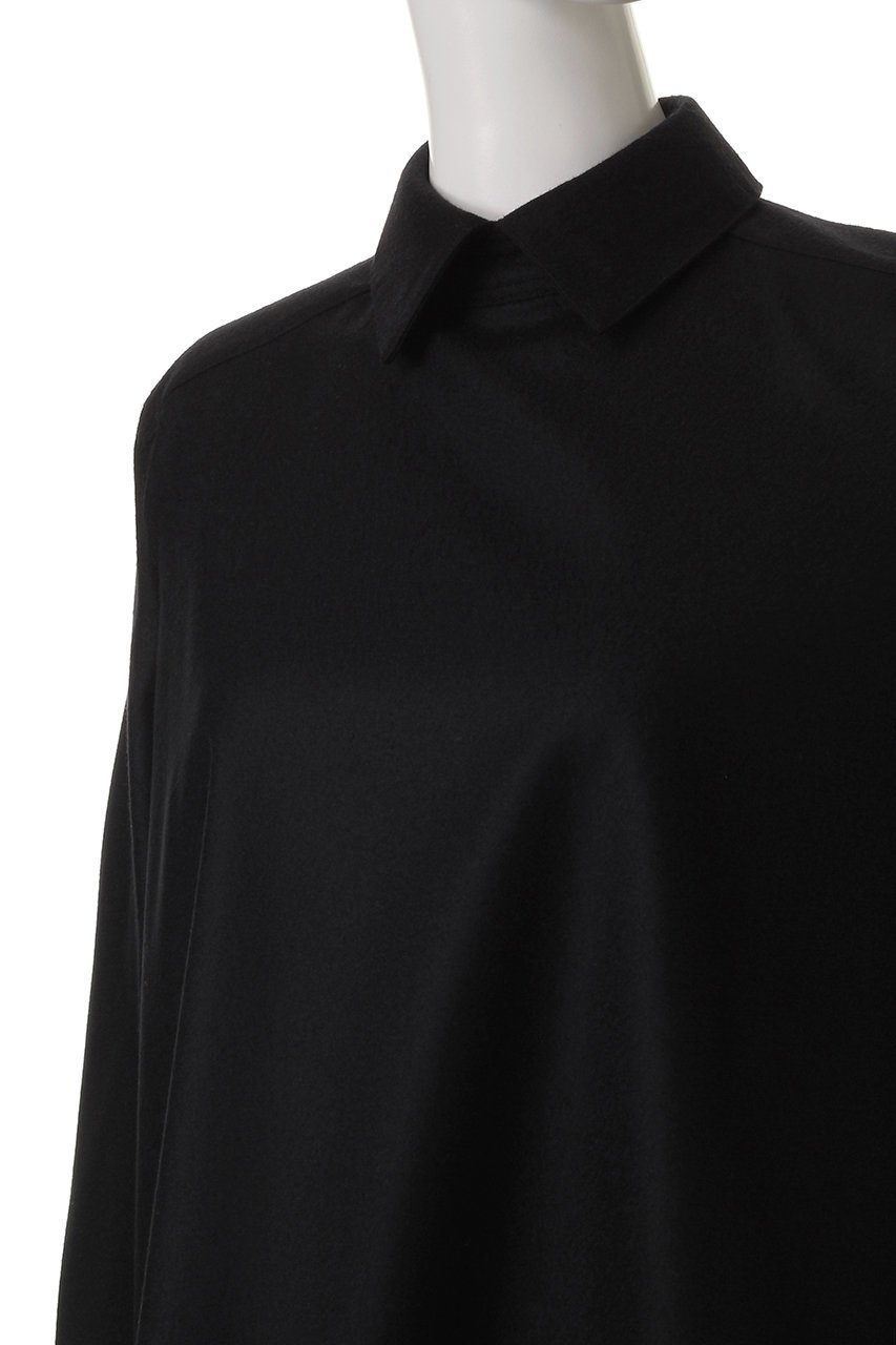【ザ リラクス/THE RERACS】のレギュラーAラインプルオーバーブラウス 人気、トレンドファッション・服の通販 founy(ファニー) 　ファッション　Fashion　レディースファッション　Fashion for Women　トップス・カットソー　Cut & Sew Tops　シャツ・ブラウス・オフィスカジュアル　Elegant Blouses & Button-Ups　カジュアルプルオーバー・ニットトップス　Pullovers & Knit Tops / Casual Pullovers　2025年　2025　2025-2026秋冬・A/W　Autumn/Winter 2025–26 AW25–26　スリット　Slit, Slit Detail　スリーブ　Sleeve, Long Sleeve / Short Sleeve　ドレープ　Drape, Draping Fabric　レギュラー　Regular, Standard Fit　ロング　Long, Long-Length　A/W・秋冬　Autumn/Winter　other-5|ID: prp329100004615980 ipo3291000000033059822
