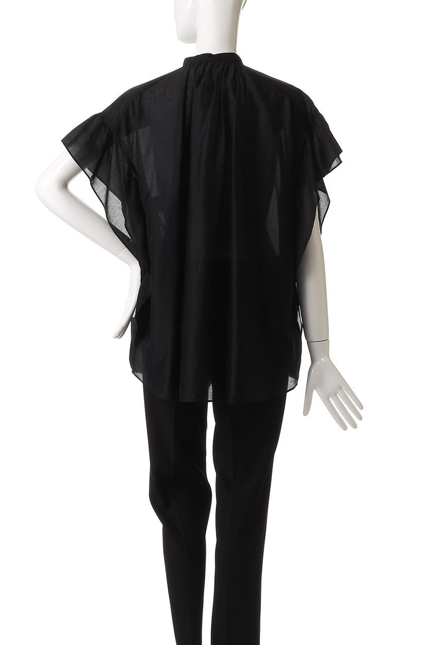 【プルミエ アロンディスモン/1er Arrondissement】のバンドカラーシアーブラウス 人気、トレンドファッション・服の通販 founy(ファニー) ファッション Fashion レディースファッション Fashion for Women トップス・カットソー Cut & Sew Tops シャツ・ブラウス・オフィスカジュアル Elegant Blouses & Button-Ups シアー Sheer, See-Through ショート Short, Short Length スリーブ Sleeve, Long Sleeve / Short Sleeve other-4|ID: prp329100004615982 ipo3291000000035345513