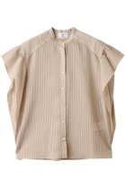 【プルミエ アロンディスモン/1er Arrondissement】のシアーストライプブラウス 人気、トレンドファッション・服の通販 founy(ファニー) ファッション Fashion レディースファッション Fashion for Women トップス・カットソー Cut & Sew Tops シャツ・ブラウス・オフィスカジュアル Elegant Blouses & Button-Ups 2025年 2025 2025-2026秋冬・A/W Autumn/Winter 2025–26 AW25–26 ショート Short, Short Length スリーブ Sleeve, Long Sleeve / Short Sleeve ボーダー Border, Stripe 無地 Plain, Solid Color A/W・秋冬 Autumn/Winter thumbnail ベージュ|ID: prp329100004615983 ipo3291000000033059848