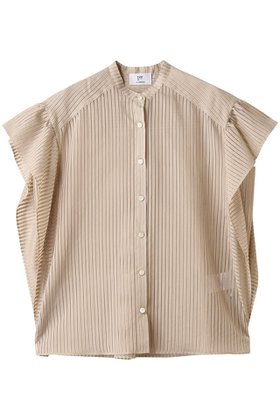 【プルミエ アロンディスモン/1er Arrondissement】のシアーストライプブラウス 人気、トレンドファッション・服の通販 founy(ファニー) ファッション Fashion レディースファッション Fashion for Women トップス・カットソー Cut & Sew Tops シャツ・ブラウス・オフィスカジュアル Elegant Blouses & Button-Ups ショート Short, Short Length スリーブ Sleeve, Long Sleeve / Short Sleeve ボーダー Border, Stripe 無地 Plain, Solid Color |ID:prp329100004615983