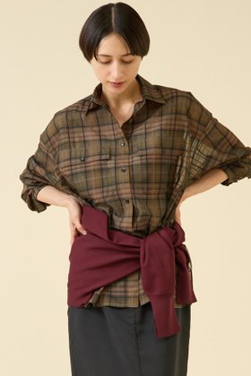 【マルティニーク/martinique】 シアーシャツ(セットアップ可)人気、トレンドファッション・服の通販 founy(ファニー) ファッション Fashion レディースファッション Fashion for Women トップス・カットソー Cut & Sew Tops シャツ・ブラウス・オフィスカジュアル Elegant Blouses & Button-Ups 2025年 2025 2025-2026秋冬・A/W Autumn/Winter 2025–26 AW25–26 おすすめ Recommended / Our Picks シアー Sheer, See-Through スリーブ Sleeve, Long Sleeve / Short Sleeve セットアップ Set-Up, Coordinated Outfit タンク Tank Top, Sleeveless Top タートル Turtleneck, Turtle Collar チェック Check, Plaid, Tartan フレア Flare, Flared メンズ Men's, Menswear ロング Long, Long-Length 夏 Summer 無地 Plain, Solid Color A/W・秋冬 Autumn/Winter 羽織 Haori, Light Jacket |ID:prp329100004615986