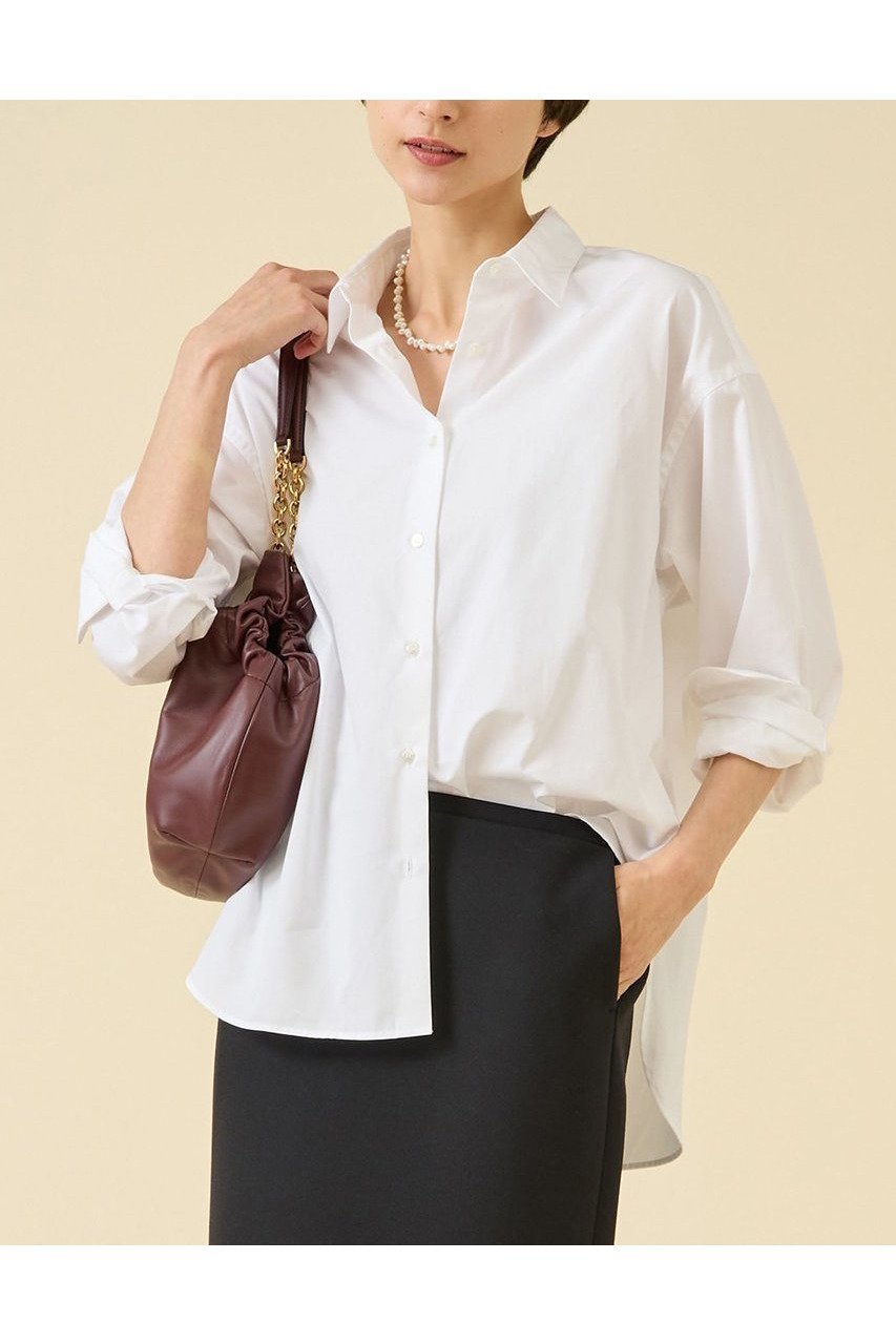 【マルティニーク/martinique】のEssential スタンダードシャツ インテリア・キッズ・メンズ・レディースファッション・服の通販 founy(ファニー) 　ファッション　Fashion　レディースファッション　Fashion for Women　トップス・カットソー　Cut & Sew Tops　シャツ・ブラウス・オフィスカジュアル　Elegant Blouses & Button-Ups　2025年　2025　2025-2026秋冬・A/W　Autumn/Winter 2025–26 AW25–26　おすすめ　Recommended / Our Picks　スタンダード　Standard, Basic　スリーブ　Sleeve, Long Sleeve / Short Sleeve　レギュラー　Regular, Standard Fit　ロング　Long, Long-Length　秋　Autumn　A/W・秋冬　Autumn/Winter　羽織　Haori, Light Jacket　ホワイト|ID: prp329100004615988 ipo3291000000033059920