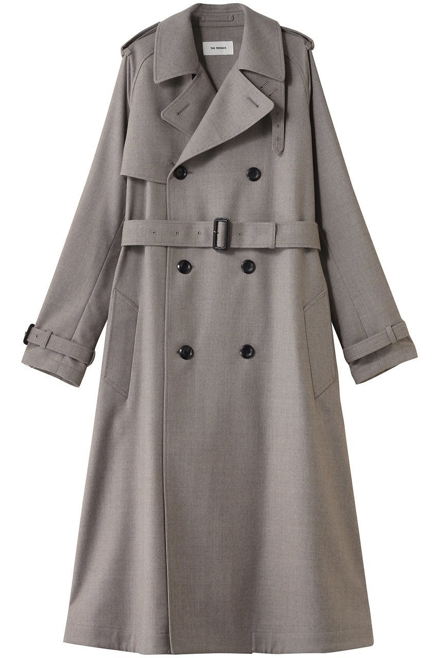 【ザ リラクス/THE RERACS】のトレンチコート 人気、トレンドファッション・服の通販 founy(ファニー) 　ファッション　Fashion　レディースファッション　Fashion for Women　アウター　Coat / Outerwear Collection　コート・ロングコート・ピーコート　Long Coats, Peacoats & More　トレンチコート / 春秋の定番アウター　Trench Coats　クラシカル　Classical, Vintage-Inspired　フォルム　Silhouette, Form　フォーマル　Formal, Dressy　モダン　Modern, Contemporary　ロング　Long, Long-Length　エレガント 上品　Elegant　 other-1|ID: prp329100004615990 ipo3291000000036150820