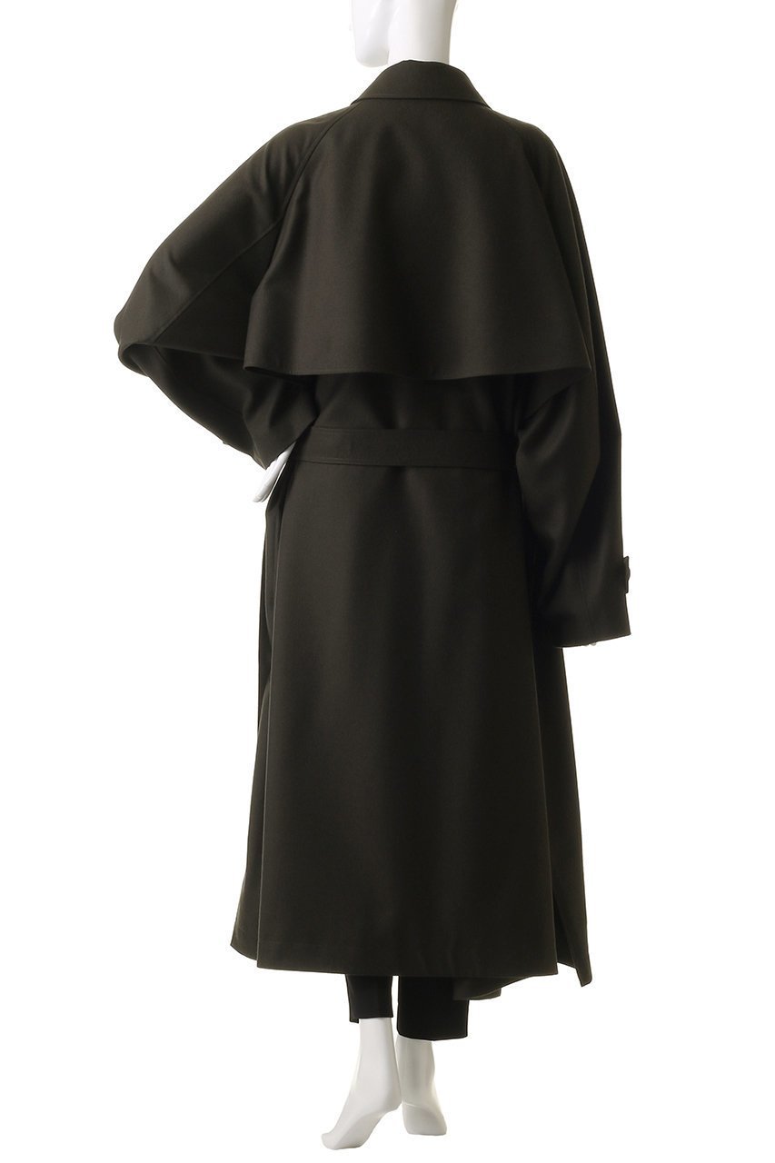【ザ リラクス/THE RERACS】のトレンチポンチョコート 人気、トレンドファッション・服の通販 founy(ファニー) 　ファッション　Fashion　レディースファッション　Fashion for Women　アウター　Coat / Outerwear Collection　コート・ロングコート・ピーコート　Long Coats, Peacoats & More　ポンチョ・ケープコート　Ponchos & Capes　2025年　2025　2025-2026秋冬・A/W　Autumn/Winter 2025–26 AW25–26　スタイリッシュ　Stylish, Fashionable　スリーブ　Sleeve, Long Sleeve / Short Sleeve　トレンチ　Trench, Trench Coat　マキシ　Maxi, Full Length　モダン　Modern, Contemporary　ロング　Long, Long-Length　定番　Standard, Basic Item　A/W・秋冬　Autumn/Winter　other-4|ID: prp329100004615991 ipo3291000000033059970