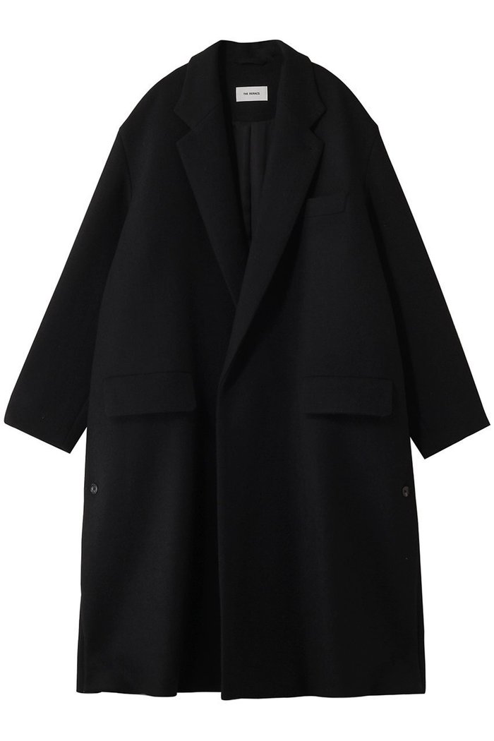 【ザ リラクス/THE RERACS】のルーズチェスターコート インテリア・キッズ・メンズ・レディースファッション・服の通販 founy(ファニー) https://founy.com/ ファッション Fashion レディースファッション Fashion for Women アウター Coat / Outerwear Collection コート・ロングコート・ピーコート Long Coats, Peacoats & More チェスターコート・ロング丈アウター Chester Coats / Chesterfield Long Coats ショルダー Shoulder, Shoulder Strap スタイリッシュ Stylish, Fashionable チェスターコート Chester Coat, Long Coat ドロップ Drop Shoulder, Dropped Style モダン Modern, Contemporary ロング Long, Long-Length 定番 Standard, Basic Item A/W・秋冬 Autumn/Winter |ID: prp329100004615994 ipo3291000000033059993