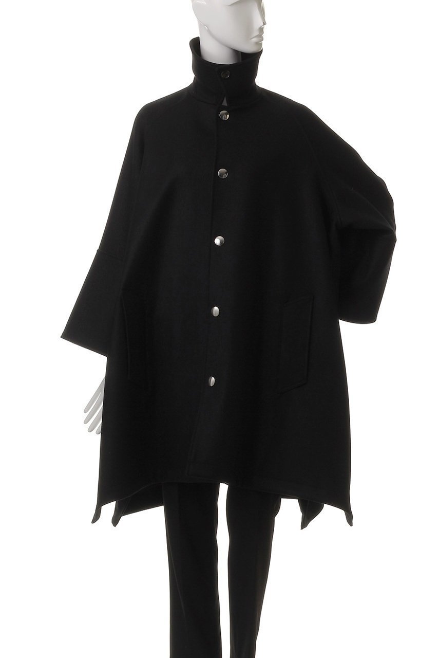 【ザ リラクス/THE RERACS】のワイドカフスバルカラーコート 人気、トレンドファッション・服の通販 founy(ファニー) 　ファッション　Fashion　レディースファッション　Fashion for Women　アウター　Coat / Outerwear Collection　コート・ロングコート・ピーコート　Long Coats, Peacoats & More　2025年　2025　2025-2026秋冬・A/W　Autumn/Winter 2025–26 AW25–26　カフス　Cuff Design　スリット　Slit, Slit Detail　トレンド　Trend, Trending Now　ロング　Long, Long-Length　ワイド　Wide, Wide Fit　定番　Standard, Basic Item　A/W・秋冬　Autumn/Winter　other-7|ID: prp329100004615995 ipo3291000000033060019