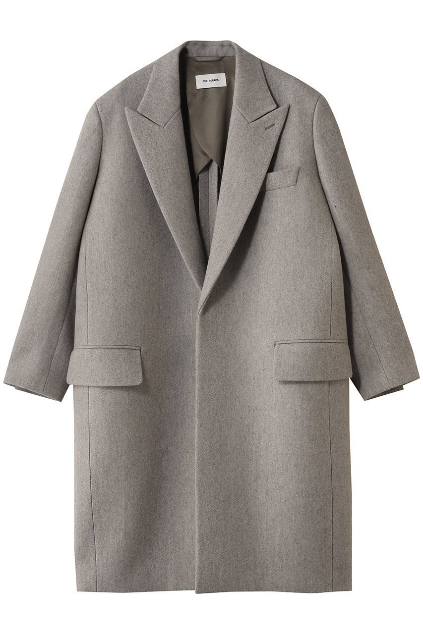 【ザ リラクス/THE RERACS】のピークドバレルコート 人気、トレンドファッション・服の通販 founy(ファニー) 　ファッション　Fashion　レディースファッション　Fashion for Women　アウター　Coat / Outerwear Collection　コート・ロングコート・ピーコート　Long Coats, Peacoats & More　オケージョン　Occasion Wear　マニッシュ　Mannish, Boyish　モダン　Modern, Contemporary　ロング　Long, Long-Length　 other-1|ID: prp329100004615996 ipo3291000000036150844