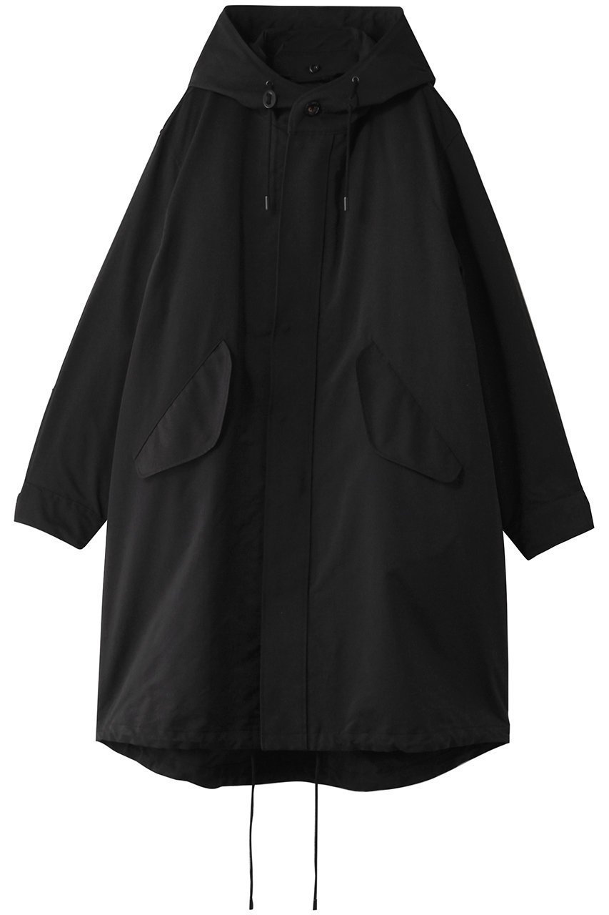 【ザ リラクス/THE RERACS / MEN】の【MEN】ライナー付きビッグフィールドパーカー インテリア・キッズ・メンズ・レディースファッション・服の通販 founy(ファニー) 　ファッション　Fashion　メンズファッション　Fashion for Men　シンプル　Simple, Minimal　ビッグ　Big, Oversized　フォルム　Silhouette, Form　ライナー　Liner, Inner Layer　ロング　Long, Long-Length　ブラック|ID: prp329100004615998 ipo3291000000035694189