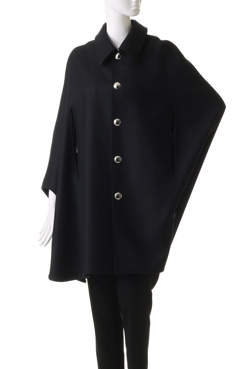 【ザ リラクス/THE RERACS】のケープポンチョ 人気、トレンドファッション・服の通販 founy(ファニー) 　ファッション　Fashion　レディースファッション　Fashion for Women　アウター　Coat / Outerwear Collection　コート・ロングコート・ピーコート　Long Coats, Peacoats & More　ポンチョ・ケープコート　Ponchos & Capes　2025年　2025　2025-2026秋冬・A/W　Autumn/Winter 2025–26 AW25–26　ショート　Short, Short Length　シルバー　Silver, Metallic Silver　A/W・秋冬　Autumn/Winter　other-2|ID: prp329100004616010 ipo3291000000033060230