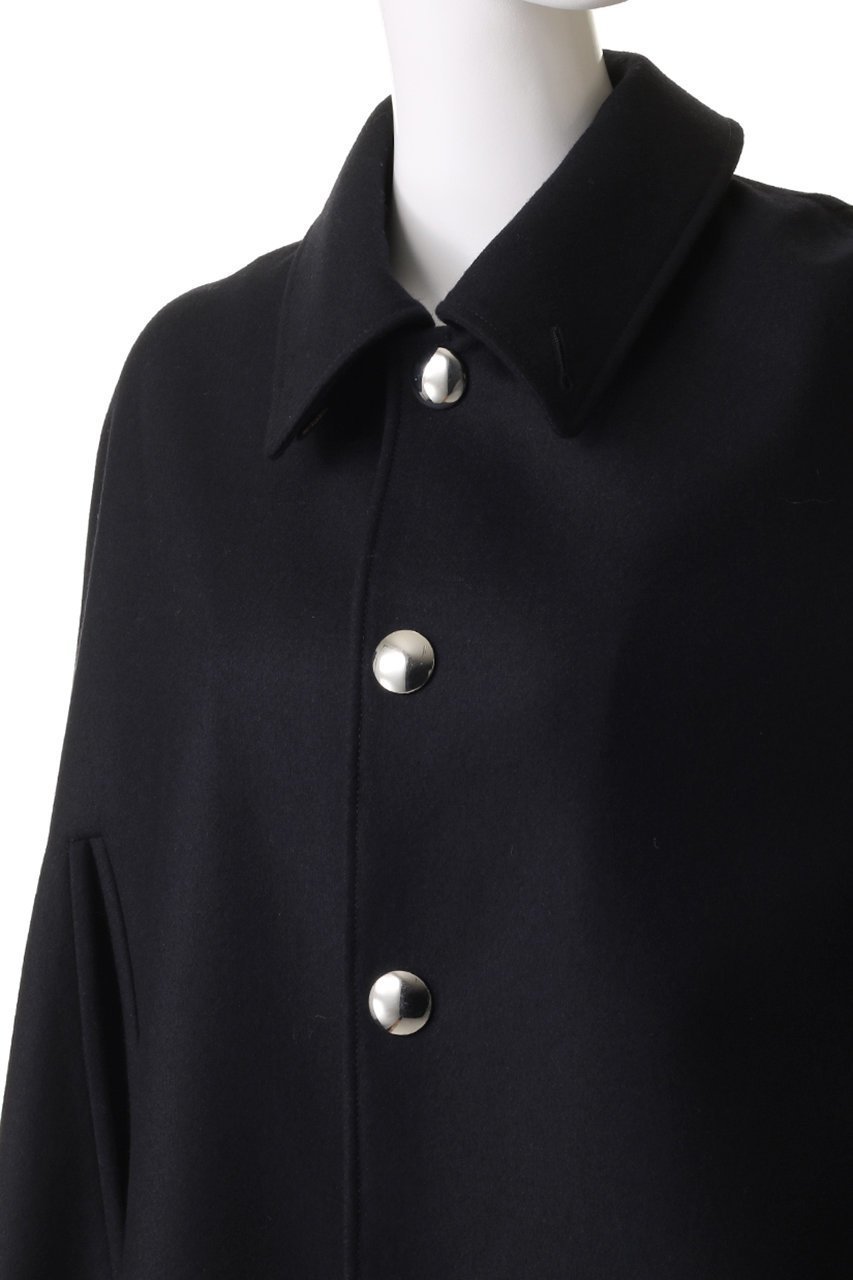 【ザ リラクス/THE RERACS】のケープポンチョ 人気、トレンドファッション・服の通販 founy(ファニー) 　ファッション　Fashion　レディースファッション　Fashion for Women　アウター　Coat / Outerwear Collection　コート・ロングコート・ピーコート　Long Coats, Peacoats & More　ポンチョ・ケープコート　Ponchos & Capes　2025年　2025　2025-2026秋冬・A/W　Autumn/Winter 2025–26 AW25–26　ショート　Short, Short Length　シルバー　Silver, Metallic Silver　A/W・秋冬　Autumn/Winter　other-5|ID: prp329100004616010 ipo3291000000033060236