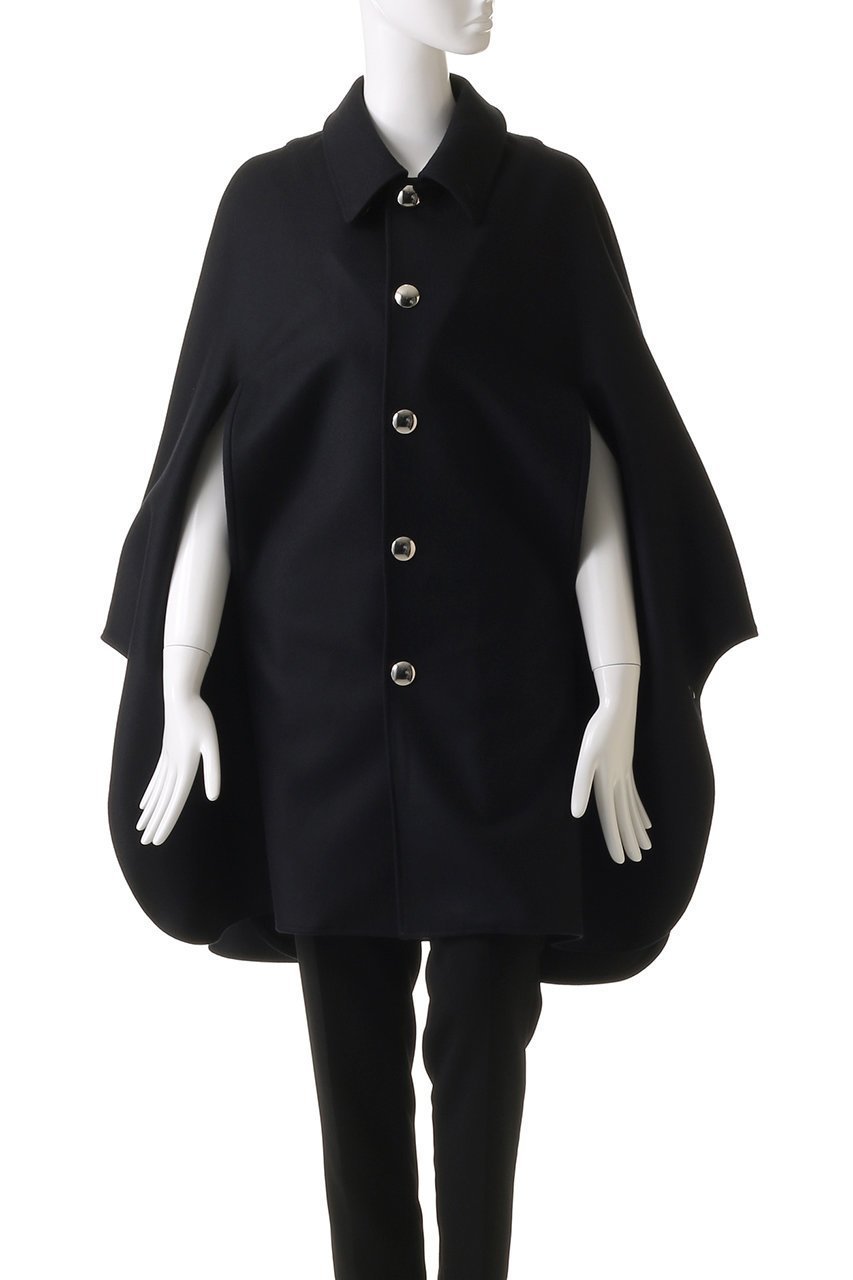 【ザ リラクス/THE RERACS】のケープポンチョ 人気、トレンドファッション・服の通販 founy(ファニー) 　ファッション　Fashion　レディースファッション　Fashion for Women　アウター　Coat / Outerwear Collection　コート・ロングコート・ピーコート　Long Coats, Peacoats & More　ポンチョ・ケープコート　Ponchos & Capes　2025年　2025　2025-2026秋冬・A/W　Autumn/Winter 2025–26 AW25–26　ショート　Short, Short Length　シルバー　Silver, Metallic Silver　A/W・秋冬　Autumn/Winter　other-8|ID: prp329100004616010 ipo3291000000033060239