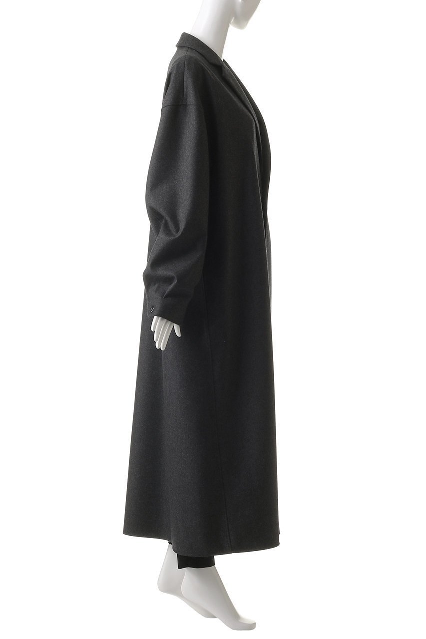 【ザ リラクス/THE RERACS】のノッチドラペルシャツコート 人気、トレンドファッション・服の通販 founy(ファニー) 　ファッション　Fashion　レディースファッション　Fashion for Women　アウター　Coat / Outerwear Collection　コート・ロングコート・ピーコート　Long Coats, Peacoats & More　オケージョン　Occasion Wear　バランス　Balance, Style Balance　リラックス　Relax, Relaxed Fit　ロング　Long, Long-Length　other-3|ID: prp329100004616011 ipo3291000000036150900