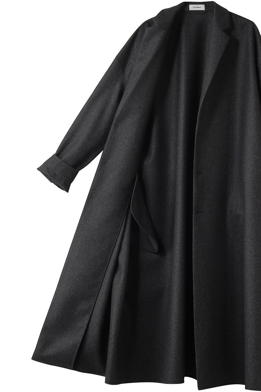 【ザ リラクス/THE RERACS】のノッチドラペルシャツコート 人気、トレンドファッション・服の通販 founy(ファニー) 　ファッション　Fashion　レディースファッション　Fashion for Women　アウター　Coat / Outerwear Collection　コート・ロングコート・ピーコート　Long Coats, Peacoats & More　オケージョン　Occasion Wear　バランス　Balance, Style Balance　リラックス　Relax, Relaxed Fit　ロング　Long, Long-Length　other-6|ID: prp329100004616011 ipo3291000000036150903