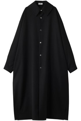 【ザ リラクス/THE RERACS】のバルカラーシャツコート 人気、トレンドファッション・服の通販 founy(ファニー) ファッション Fashion レディースファッション Fashion for Women アウター Coat / Outerwear Collection コート・ロングコート・ピーコート Long Coats, Peacoats & More シルバー Silver, Metallic Silver シンプル Simple, Minimal ドット Polka Dot, Dot Pattern ロング Long, Long-Length 今季 This Season, Current Season 定番 Standard, Basic Item |ID:prp329100004616012