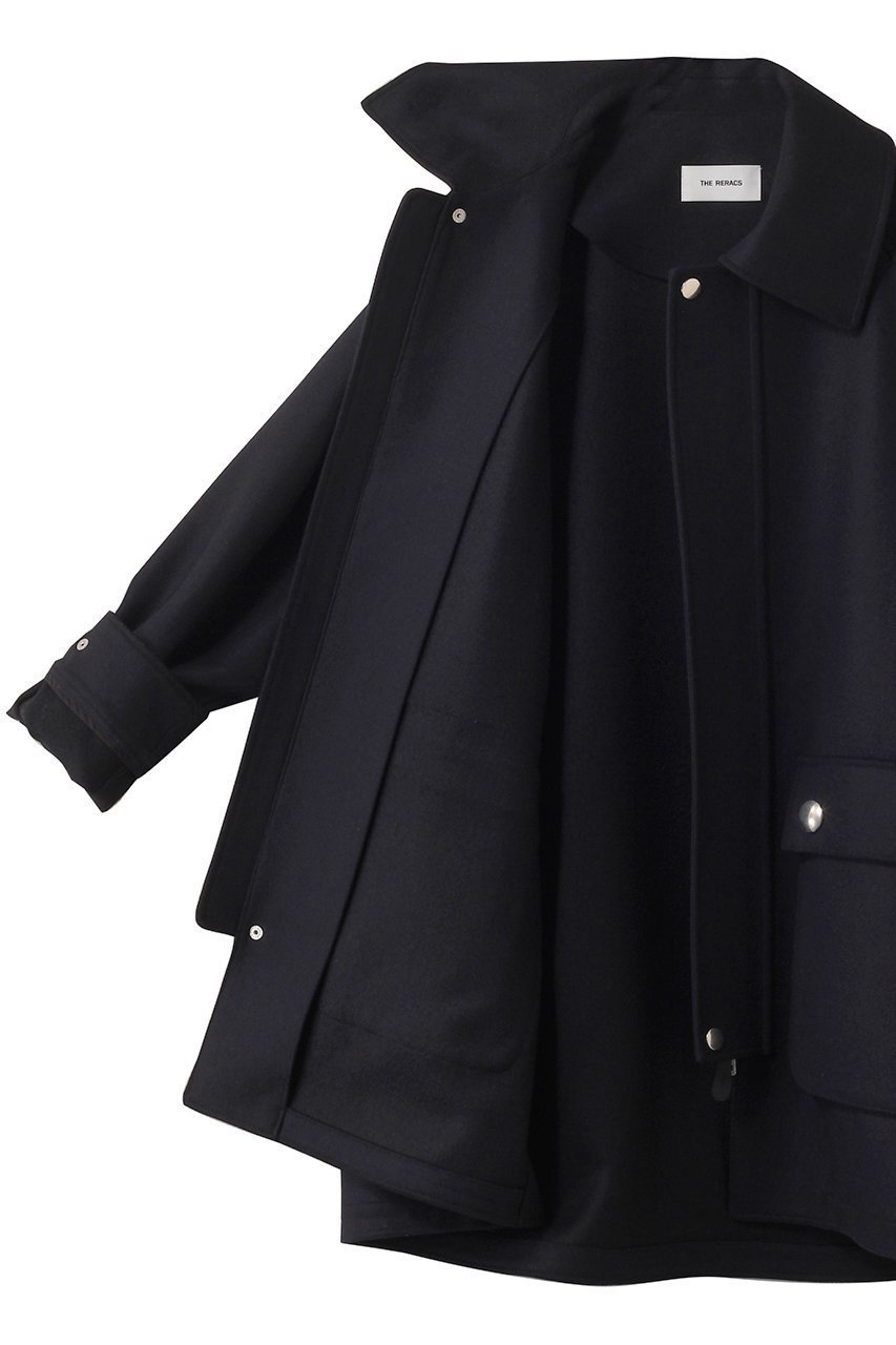 【ザ リラクス/THE RERACS】のフィッシングコート 人気、トレンドファッション・服の通販 founy(ファニー) 　ファッション　Fashion　レディースファッション　Fashion for Women　アウター　Coat / Outerwear Collection　コート・ロングコート・ピーコート　Long Coats, Peacoats & More　2025年　2025　2025-2026秋冬・A/W　Autumn/Winter 2025–26 AW25–26　アウトドア　Outdoor Clothing　シルバー　Silver, Metallic Silver　ドット　Polka Dot, Dot Pattern　ポケット　Pocket, Pocket Detail　ロング　Long, Long-Length　ワイド　Wide, Wide Fit　A/W・秋冬　Autumn/Winter　other-6|ID: prp329100004616015 ipo3291000000033060307