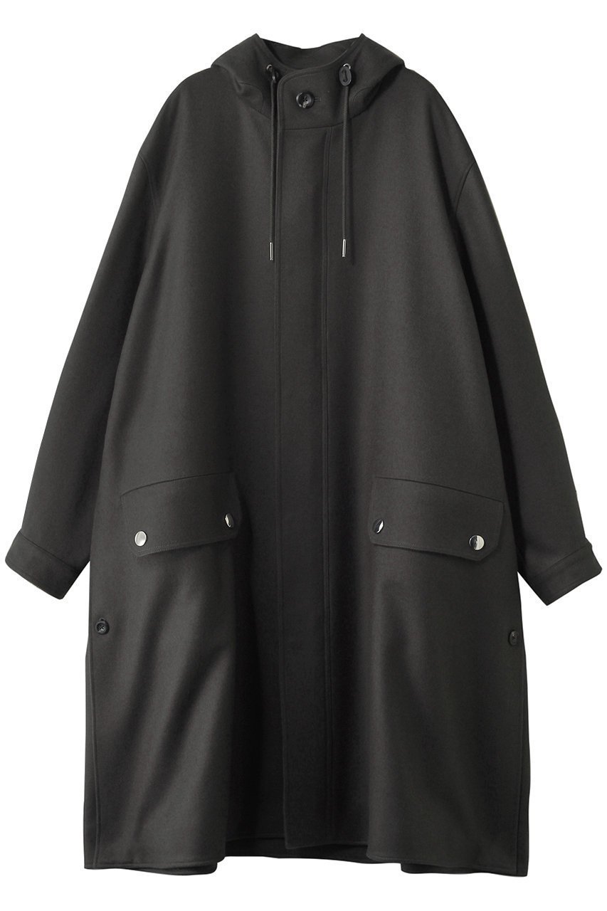 【ザ リラクス/THE RERACS】のM-64フレンチロングパーカー インテリア・キッズ・メンズ・レディースファッション・服の通販 founy(ファニー) 　ファッション　Fashion　レディースファッション　Fashion for Women　アウター　Coat / Outerwear Collection　コート・ロングコート・ピーコート　Long Coats, Peacoats & More　2025年　2025　2025-2026秋冬・A/W　Autumn/Winter 2025–26 AW25–26　スリット　Slit, Slit Detail　デニム　Denim, Jeans Material　フランス　France, French　ロング　Long, Long-Length　A/W・秋冬　Autumn/Winter　ガンメタルグレー|ID: prp329100004616016 ipo3291000000033060314