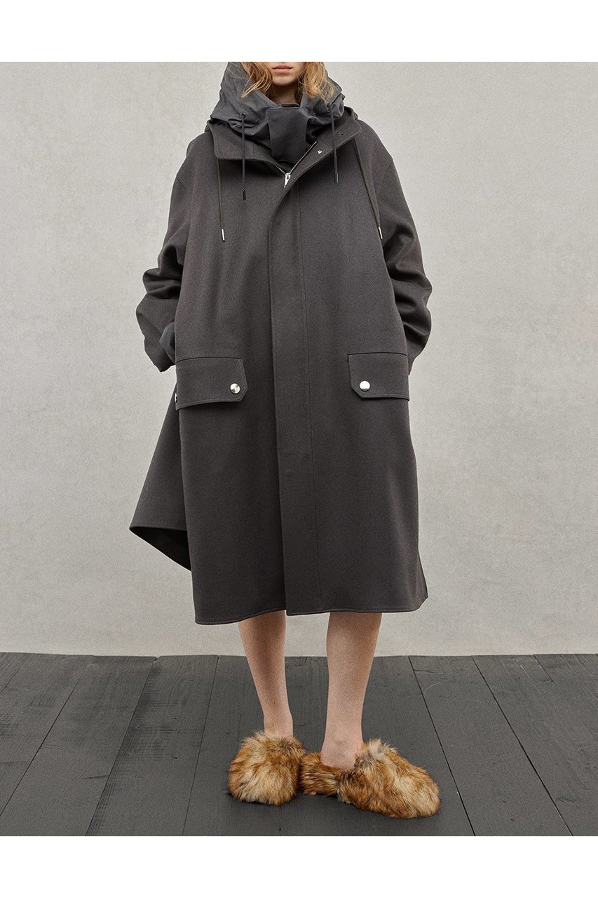 【ザ リラクス/THE RERACS】のM-64フレンチロングパーカー 人気、トレンドファッション・服の通販 founy(ファニー) 　ファッション　Fashion　レディースファッション　Fashion for Women　アウター　Coat / Outerwear Collection　コート・ロングコート・ピーコート　Long Coats, Peacoats & More　2025年　2025　2025-2026秋冬・A/W　Autumn/Winter 2025–26 AW25–26　スリット　Slit, Slit Detail　デニム　Denim, Jeans Material　フランス　France, French　ロング　Long, Long-Length　A/W・秋冬　Autumn/Winter　other-8|ID: prp329100004616016 ipo3291000000033060325