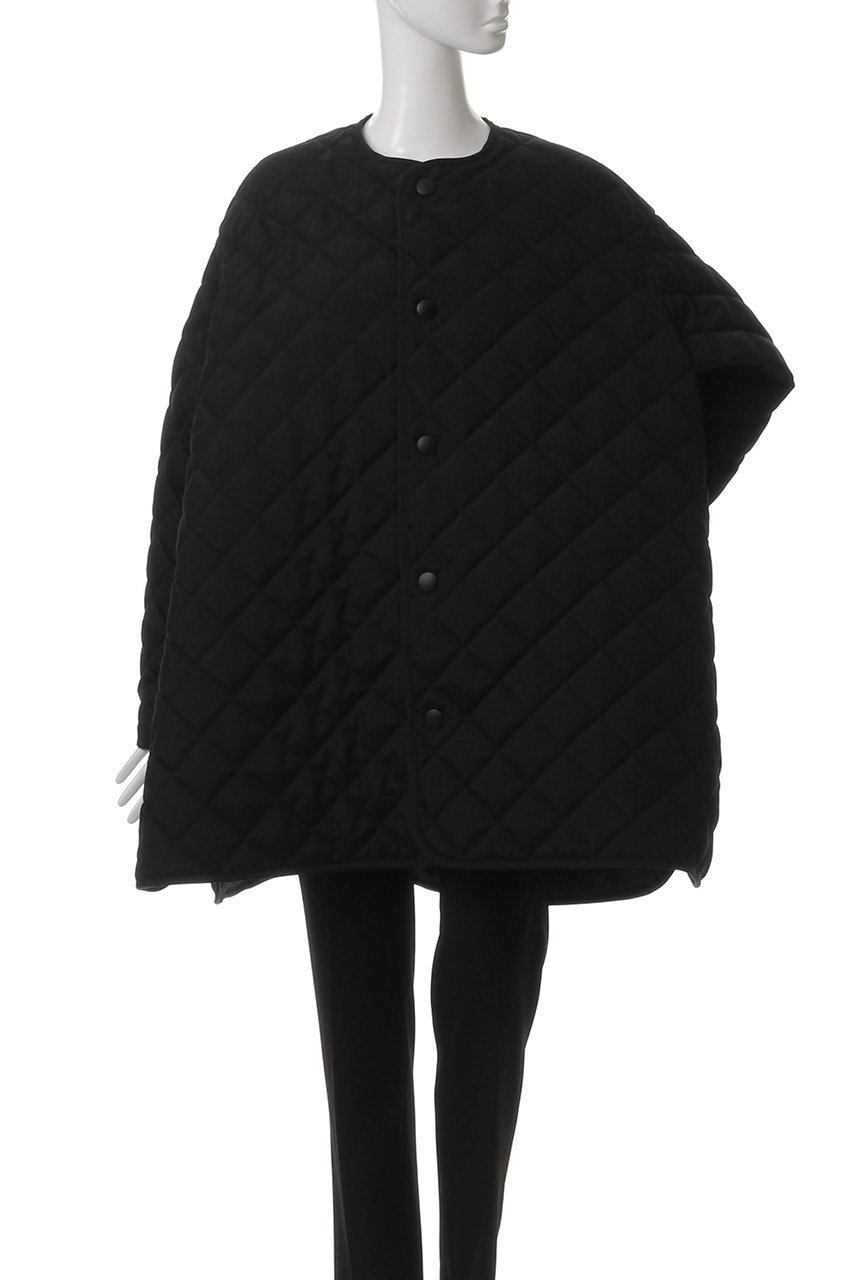 【ザ リラクス/THE RERACS】のノーカラーAラインキルティングコート 人気、トレンドファッション・服の通販 founy(ファニー) 　ファッション　Fashion　レディースファッション　Fashion for Women　アウター　Coat / Outerwear Collection　コート・ロングコート・ピーコート　Long Coats, Peacoats & More　2025年　2025　2025-2026秋冬・A/W　Autumn/Winter 2025–26 AW25–26　キルティング　Quilted, Quilting　シンプル　Simple, Minimal　スリット　Slit, Slit Detail　トレンド　Trend, Trending Now　ロング　Long, Long-Length　エレガント 上品　Elegant　A/W・秋冬　Autumn/Winter　other-2|ID: prp329100004616018 ipo3291000000033060344
