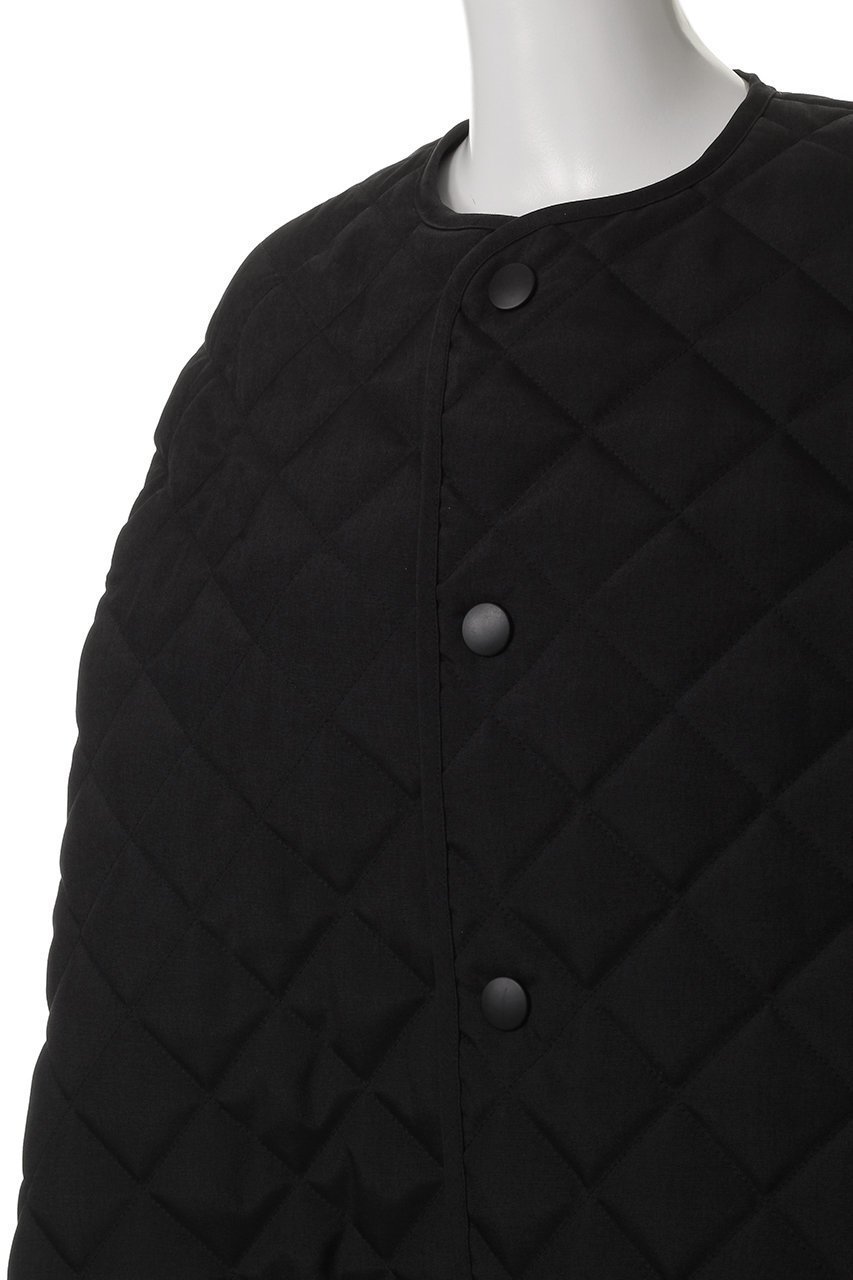 【ザ リラクス/THE RERACS】のノーカラーAラインキルティングコート 人気、トレンドファッション・服の通販 founy(ファニー) 　ファッション　Fashion　レディースファッション　Fashion for Women　アウター　Coat / Outerwear Collection　コート・ロングコート・ピーコート　Long Coats, Peacoats & More　2025年　2025　2025-2026秋冬・A/W　Autumn/Winter 2025–26 AW25–26　キルティング　Quilted, Quilting　シンプル　Simple, Minimal　スリット　Slit, Slit Detail　トレンド　Trend, Trending Now　ロング　Long, Long-Length　エレガント 上品　Elegant　A/W・秋冬　Autumn/Winter　other-5|ID: prp329100004616018 ipo3291000000033060348