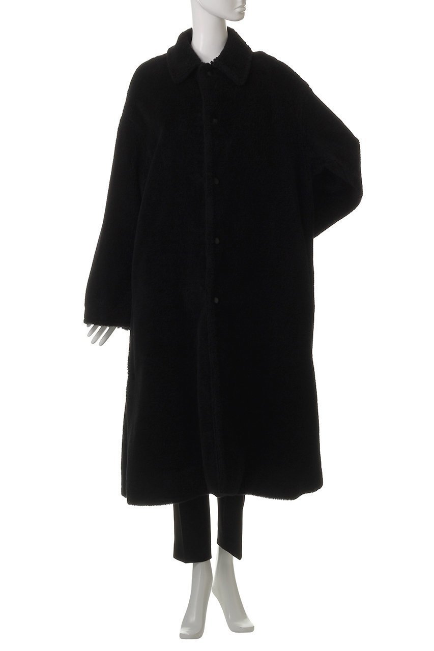 【ザ リラクス/THE RERACS】のバルカラーボアロングコート 人気、トレンドファッション・服の通販 founy(ファニー) 　ファッション　Fashion　レディースファッション　Fashion for Women　アウター　Coat / Outerwear Collection　コート・ロングコート・ピーコート　Long Coats, Peacoats & More　2025年　2025　2025-2026秋冬・A/W　Autumn/Winter 2025–26 AW25–26　クラシカル　Classical, Vintage-Inspired　モダン　Modern, Contemporary　ロング　Long, Long-Length　A/W・秋冬　Autumn/Winter　other-2|ID: prp329100004616021 ipo3291000000033060371