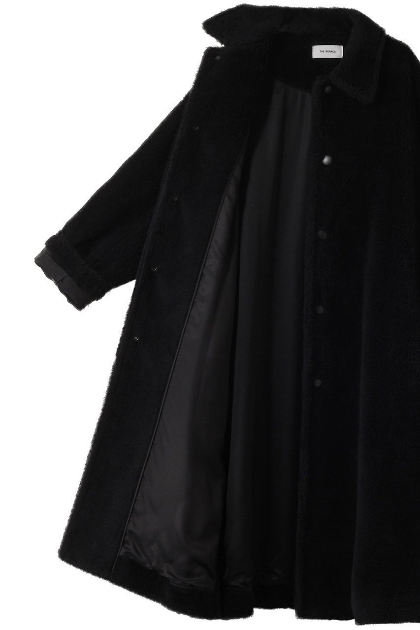 【ザ リラクス/THE RERACS】のバルカラーボアロングコート 人気、トレンドファッション・服の通販 founy(ファニー) 　ファッション　Fashion　レディースファッション　Fashion for Women　アウター　Coat / Outerwear Collection　コート・ロングコート・ピーコート　Long Coats, Peacoats & More　2025年　2025　2025-2026秋冬・A/W　Autumn/Winter 2025–26 AW25–26　クラシカル　Classical, Vintage-Inspired　モダン　Modern, Contemporary　ロング　Long, Long-Length　A/W・秋冬　Autumn/Winter　other-6|ID: prp329100004616021 ipo3291000000033060378