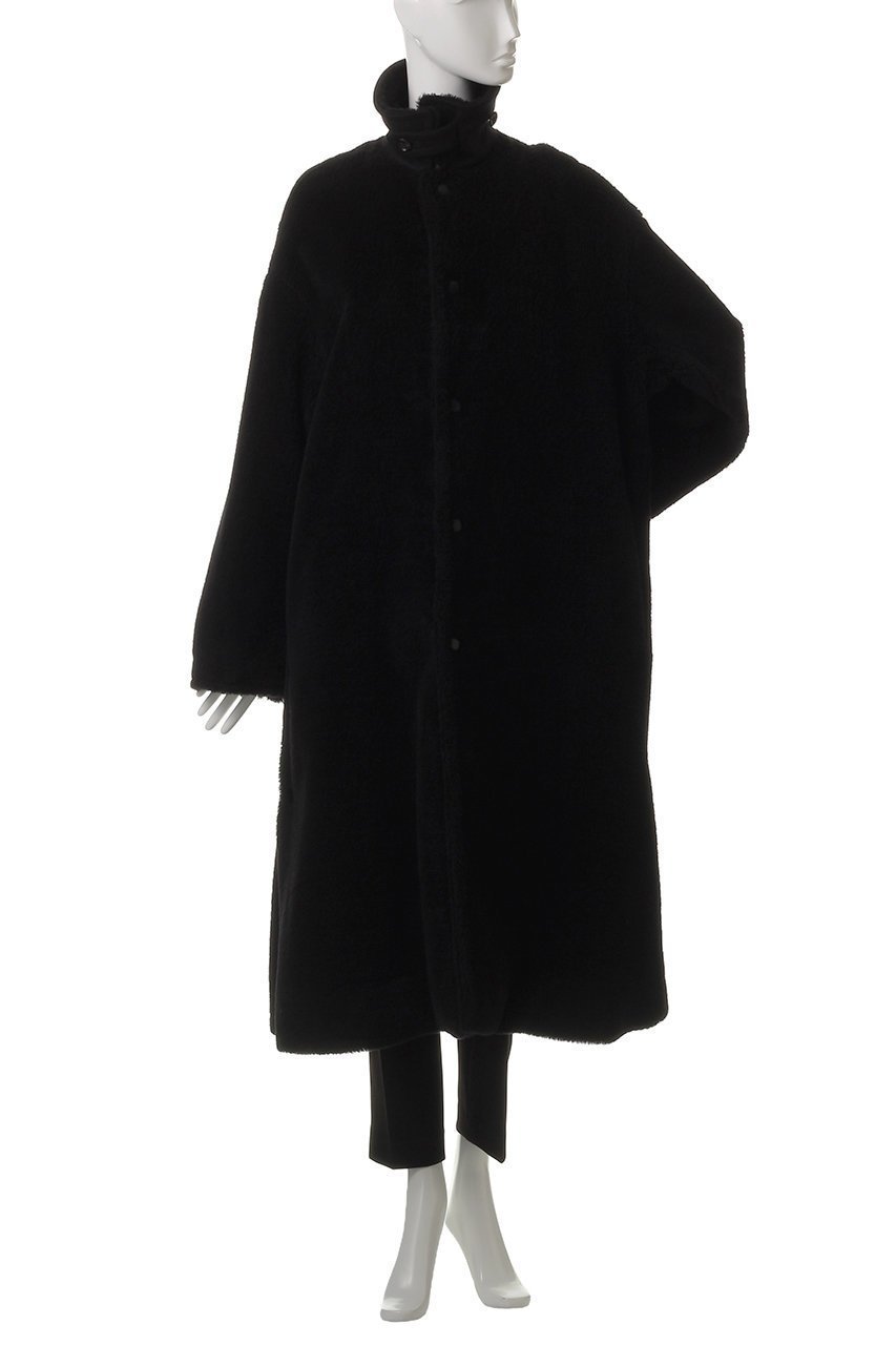 【ザ リラクス/THE RERACS】のバルカラーボアロングコート 人気、トレンドファッション・服の通販 founy(ファニー) 　ファッション　Fashion　レディースファッション　Fashion for Women　アウター　Coat / Outerwear Collection　コート・ロングコート・ピーコート　Long Coats, Peacoats & More　2025年　2025　2025-2026秋冬・A/W　Autumn/Winter 2025–26 AW25–26　クラシカル　Classical, Vintage-Inspired　モダン　Modern, Contemporary　ロング　Long, Long-Length　A/W・秋冬　Autumn/Winter　other-7|ID: prp329100004616021 ipo3291000000033060380