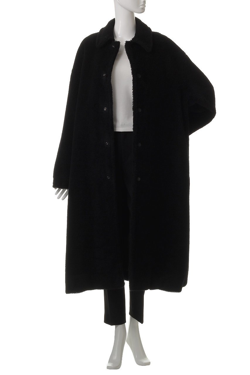 【ザ リラクス/THE RERACS】のバルカラーボアロングコート 人気、トレンドファッション・服の通販 founy(ファニー) 　ファッション　Fashion　レディースファッション　Fashion for Women　アウター　Coat / Outerwear Collection　コート・ロングコート・ピーコート　Long Coats, Peacoats & More　2025年　2025　2025-2026秋冬・A/W　Autumn/Winter 2025–26 AW25–26　クラシカル　Classical, Vintage-Inspired　モダン　Modern, Contemporary　ロング　Long, Long-Length　A/W・秋冬　Autumn/Winter　other-8|ID: prp329100004616021 ipo3291000000033060381