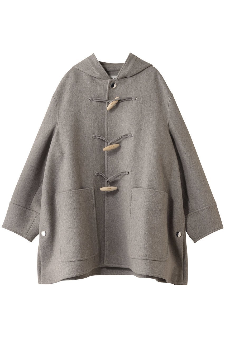 【ザ リラクス/THE RERACS】のダッフルコート インテリア・キッズ・メンズ・レディースファッション・服の通販 founy(ファニー) 　ファッション　Fashion　レディースファッション　Fashion for Women　アウター　Coat / Outerwear Collection　コート・ロングコート・ピーコート　Long Coats, Peacoats & More　ダッフルコート　Duffle Coats　2025年　2025　2025-2026秋冬・A/W　Autumn/Winter 2025–26 AW25–26　ショート　Short, Short Length　ダッフルコート　Duffle Coat, Toggle Coat　トレンド　Trend, Trending Now　バランス　Balance, Style Balance　ポケット　Pocket, Pocket Detail　モダン　Modern, Contemporary　定番　Standard, Basic Item　A/W・秋冬　Autumn/Winter　グレージュ|ID: prp329100004616022 ipo3291000000033060383