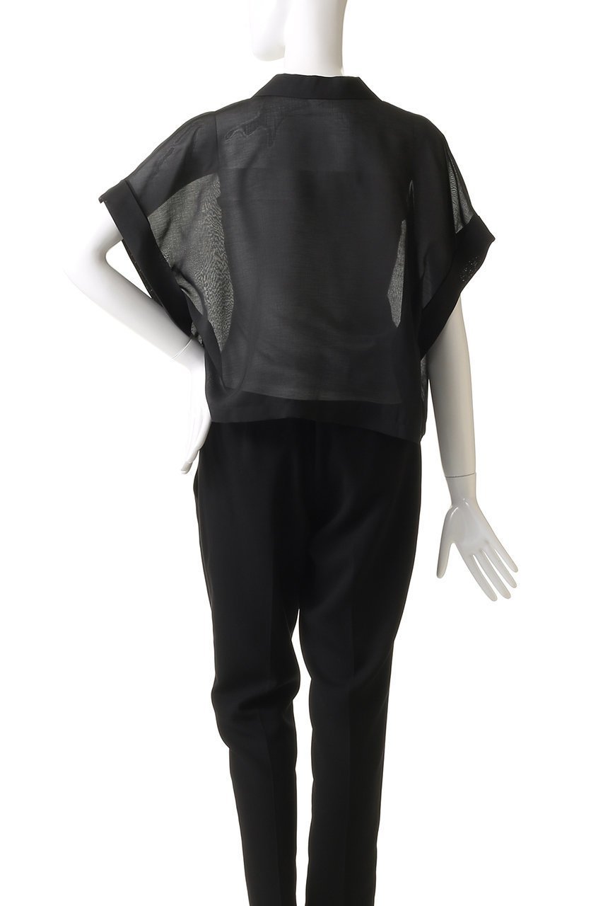 【アルアバイル/allureville】のワルツシアードルマンショートジャケット 人気、トレンドファッション・服の通販 founy(ファニー) 　ファッション　Fashion　レディースファッション　Fashion for Women　アウター　Coat / Outerwear Collection　レディースジャケット・軽アウター　Jackets　2025年　2025　2025-2026秋冬・A/W　Autumn/Winter 2025–26 AW25–26　シアー　Sheer, See-Through　ショート　Short, Short Length　ジャケット　Jacket, Outerwear　バランス　Balance, Style Balance　マニッシュ　Mannish, Boyish　ワイド　Wide, Wide Fit　A/W・秋冬　Autumn/Winter　other-4|ID: prp329100004616023 ipo3291000000033060406